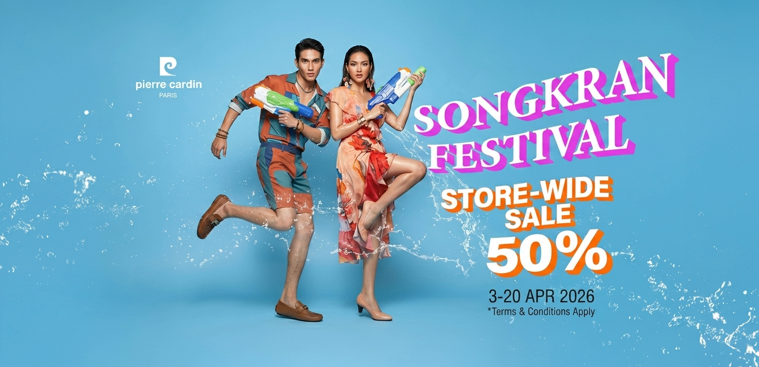 SONGKRAN FESTIVAL 2026 | SALES 50% OFF ALL ITEMS – THE BIGGEST SHOPPING EVENT OF THE YEAR