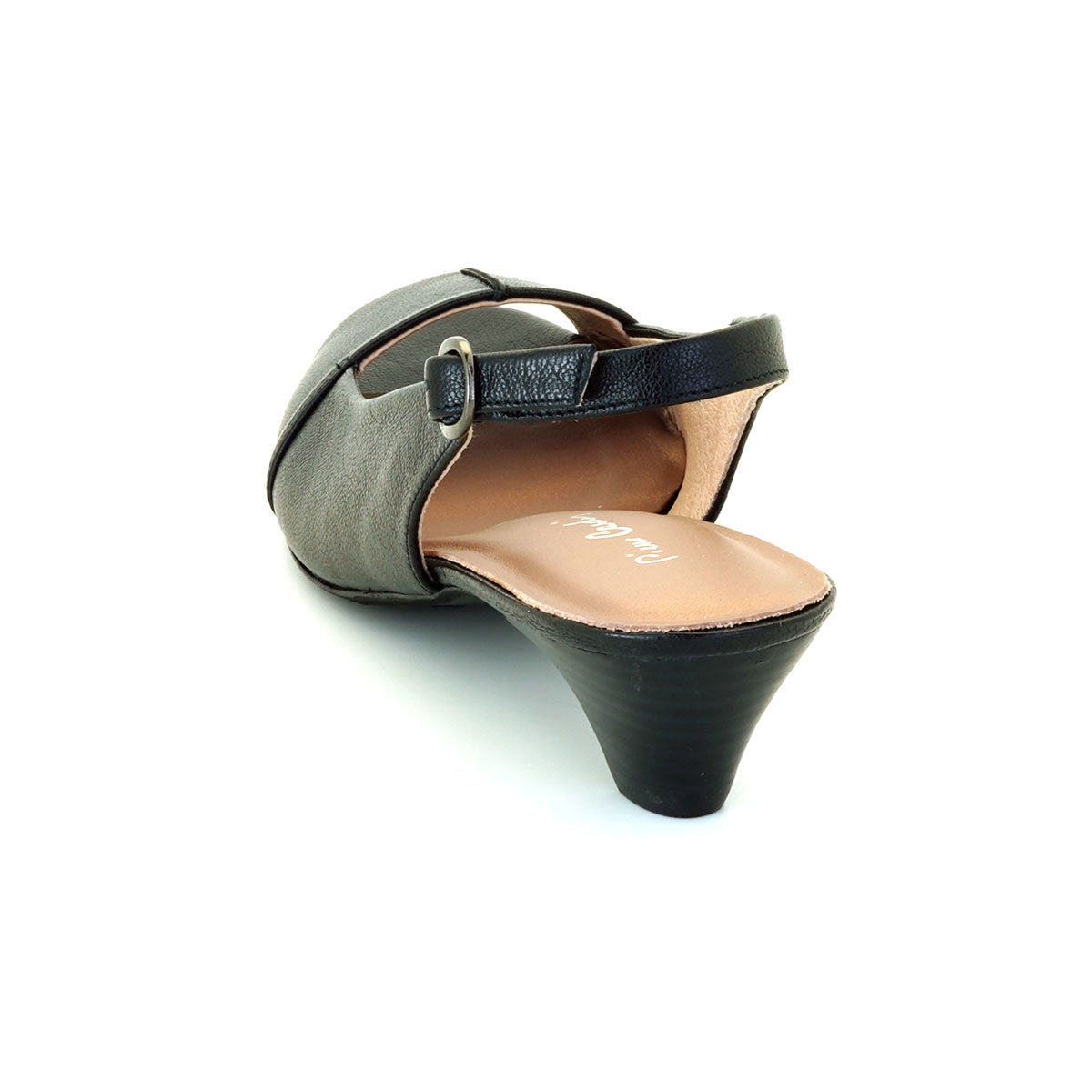 Pierre Cardin รองเท้าผู้หญิง รองเท้าส้นสูง รองเท้าส้นสูงแบบเปิดส้น นุ่มสบาย ผลิตจากหนังแท้ ไซส์ 20WS236