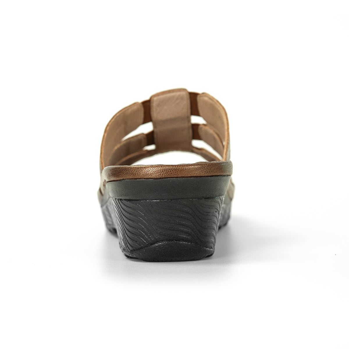 Pierre Cardin รองเท้าแตะหนังแท้ ทรงสวม สีแดงเบอร์รี่ ไซส์ 36–42 รุ่น 21SS245