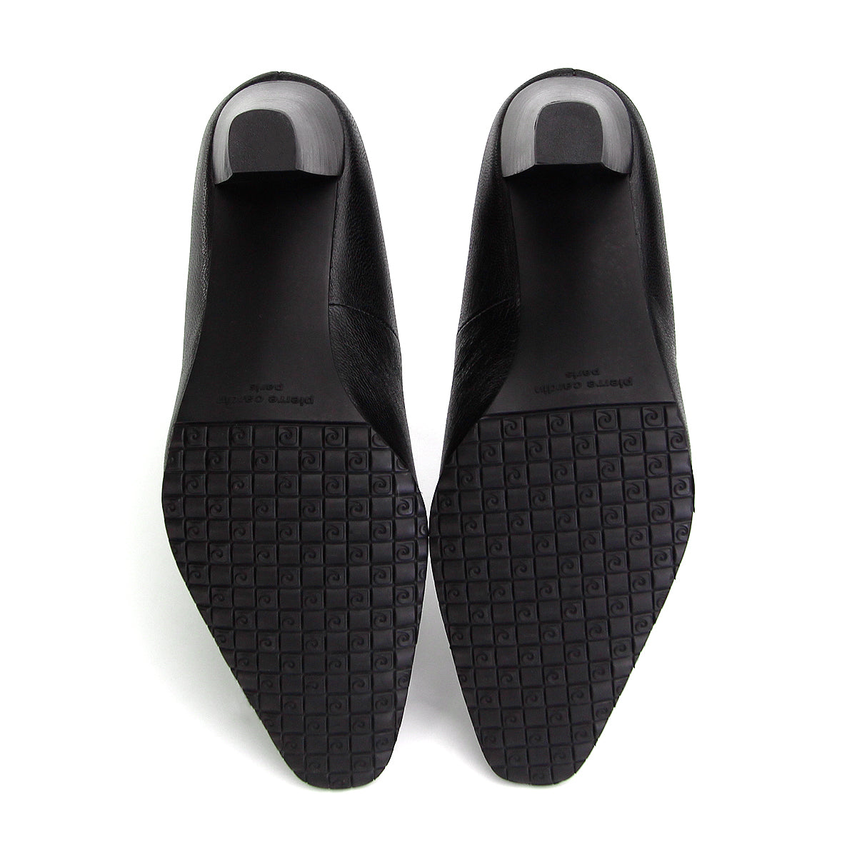 Pierre Cardin รองเท้าผู้หญิง รองเท้าส้นสูง รองเท้าส้นสูงทรง Pump นุ่มสบาย ผลิตจากหนังแท้ สีบรอนซ์ทอง ไซส์ 23WD314