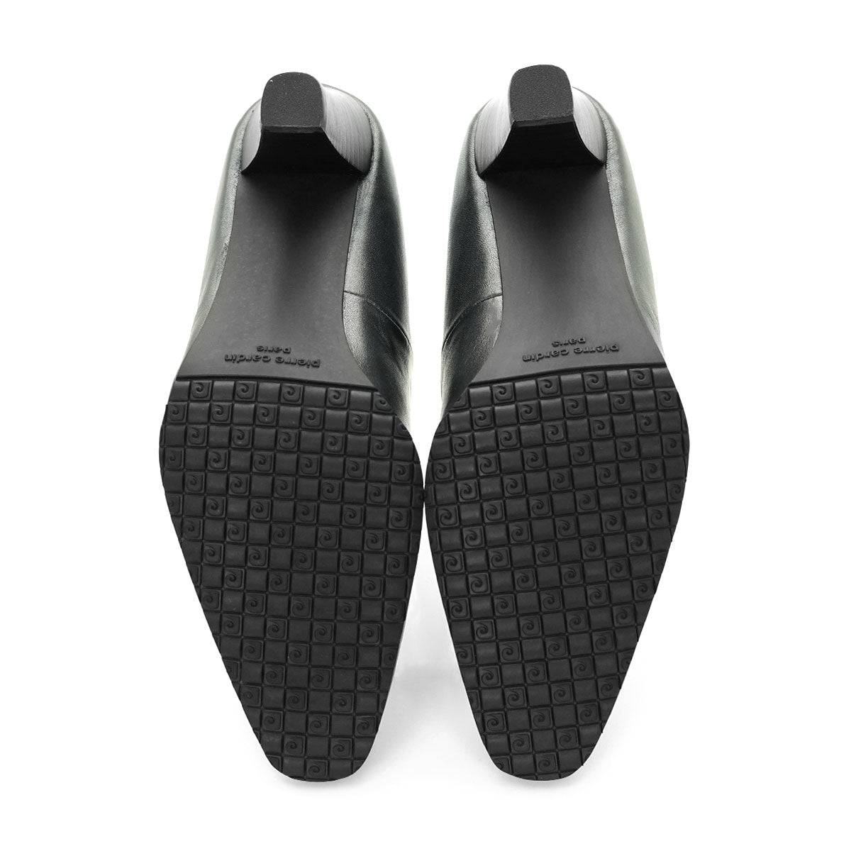 Pierre Cardin รองเท้าผู้หญิง รองเท้าส้นสูง รองเท้าส้นสูงทรง Pump นุ่มสบาย ผลิตจากหนังแท้ สีบรอนซ์ทอง ไซส์ | High-heels Shoes - 23WD316