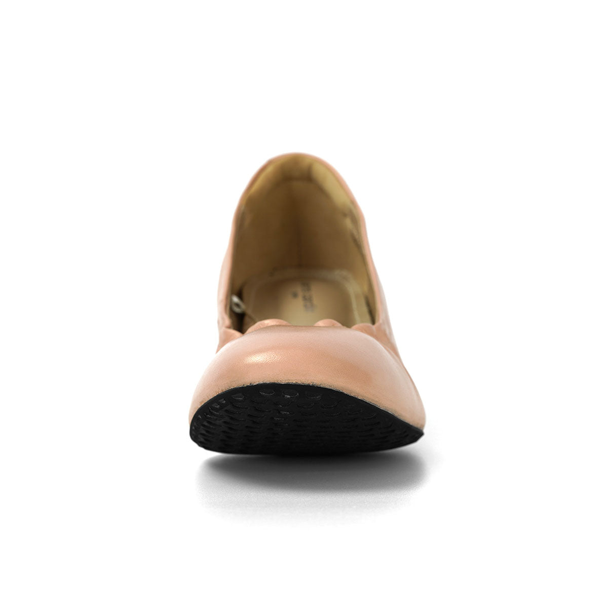 Pierre Cardin รองเท้าผู้หญิง รองเท้าส้นสูง รองเท้าส้นสูงทรง Pump นุ่มสบาย ผลิตจากหนังแท้ สีดำเงา รุ่น 24SD323