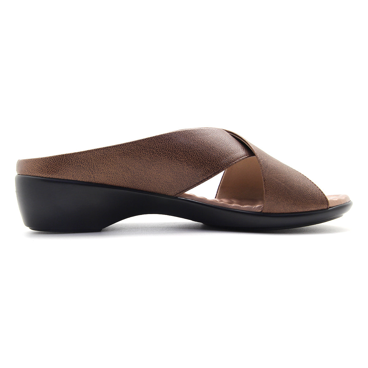 Pierre Cardin รองเท้าผู้หญิง ลำลอง ส้นแบน นุ่มสบาย ผลิตจากหนังแท้ สีดำ รุ่น 24WS362