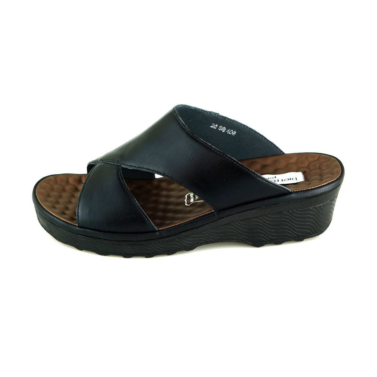 Pierre Cardin အမျိုးသမီးခြေနင်း၊ စစ်မှန်သောသားရေ၊ နူးညံ့ပြီး သက်တောင့်သက်သာရှိသော၊ ကြိုးများပါသော၊ အဖြူရောင်၊ မော်ဒယ် 26SS409