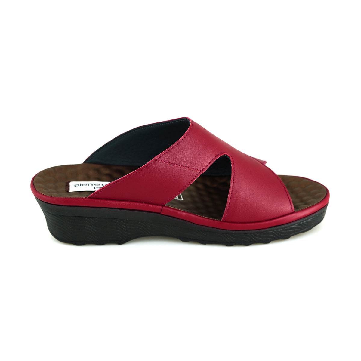 Pierre Cardin အမျိုးသမီးခြေနင်း၊ စစ်မှန်သောသားရေ၊ နူးညံ့ပြီး သက်တောင့်သက်သာရှိသော၊ ကြိုးများပါသော၊ အဖြူရောင်၊ မော်ဒယ် 26SS409