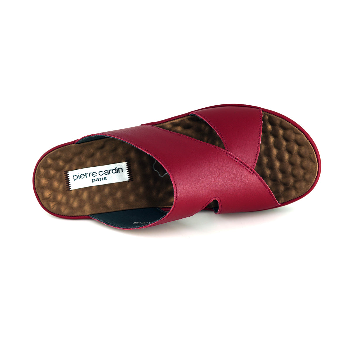 Pierre Cardin အမျိုးသမီးခြေနင်း၊ စစ်မှန်သောသားရေ၊ နူးညံ့ပြီး သက်တောင့်သက်သာရှိသော၊ ကြိုးများပါသော၊ အဖြူရောင်၊ မော်ဒယ် 26SS409