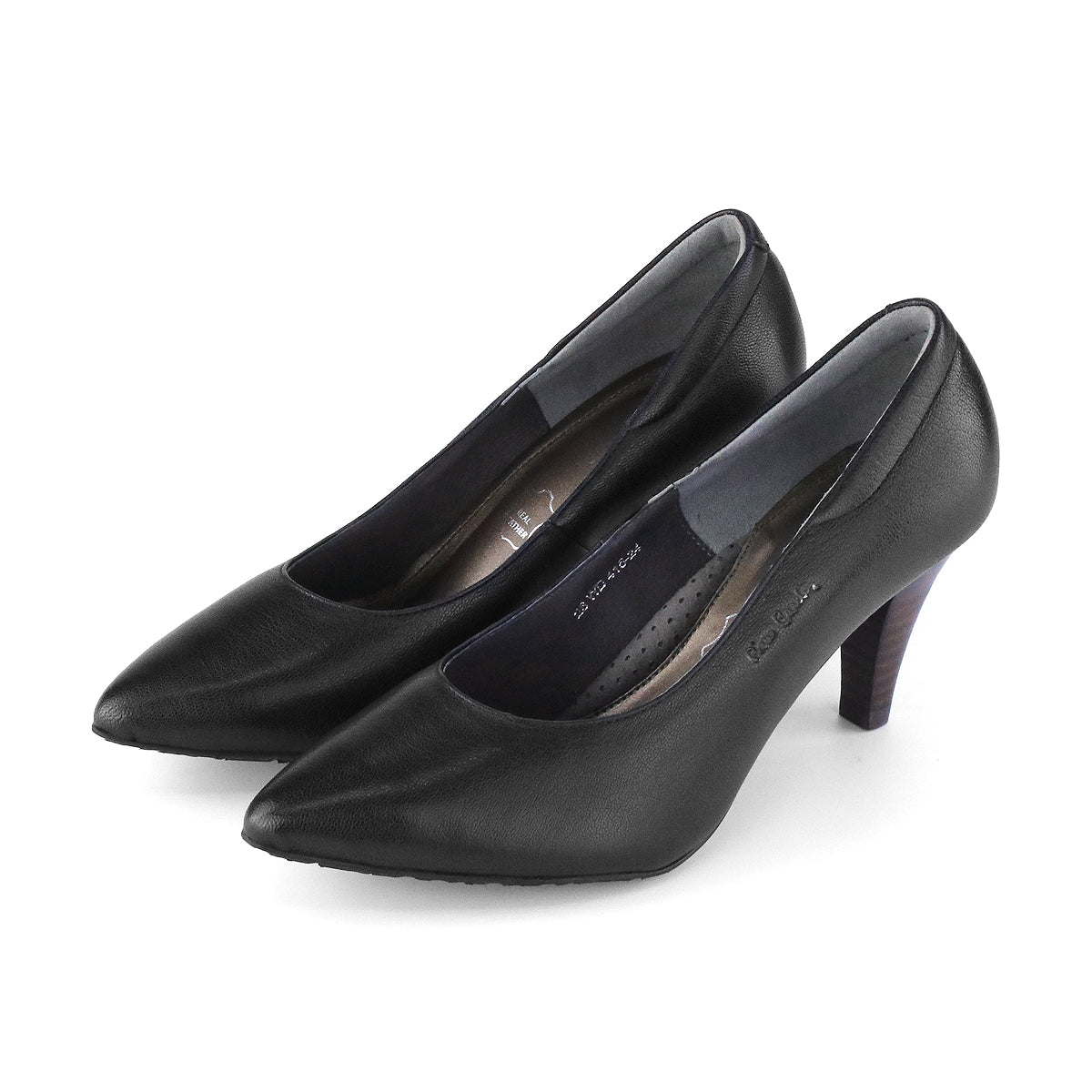 รองเท้าส้นสูงผู้หญิง Pierre Cardin รองเท้าคัทชูหนังแท้ ดีไซน์เรียบหรู เสริมบุคลิก รุ่น 26WD415