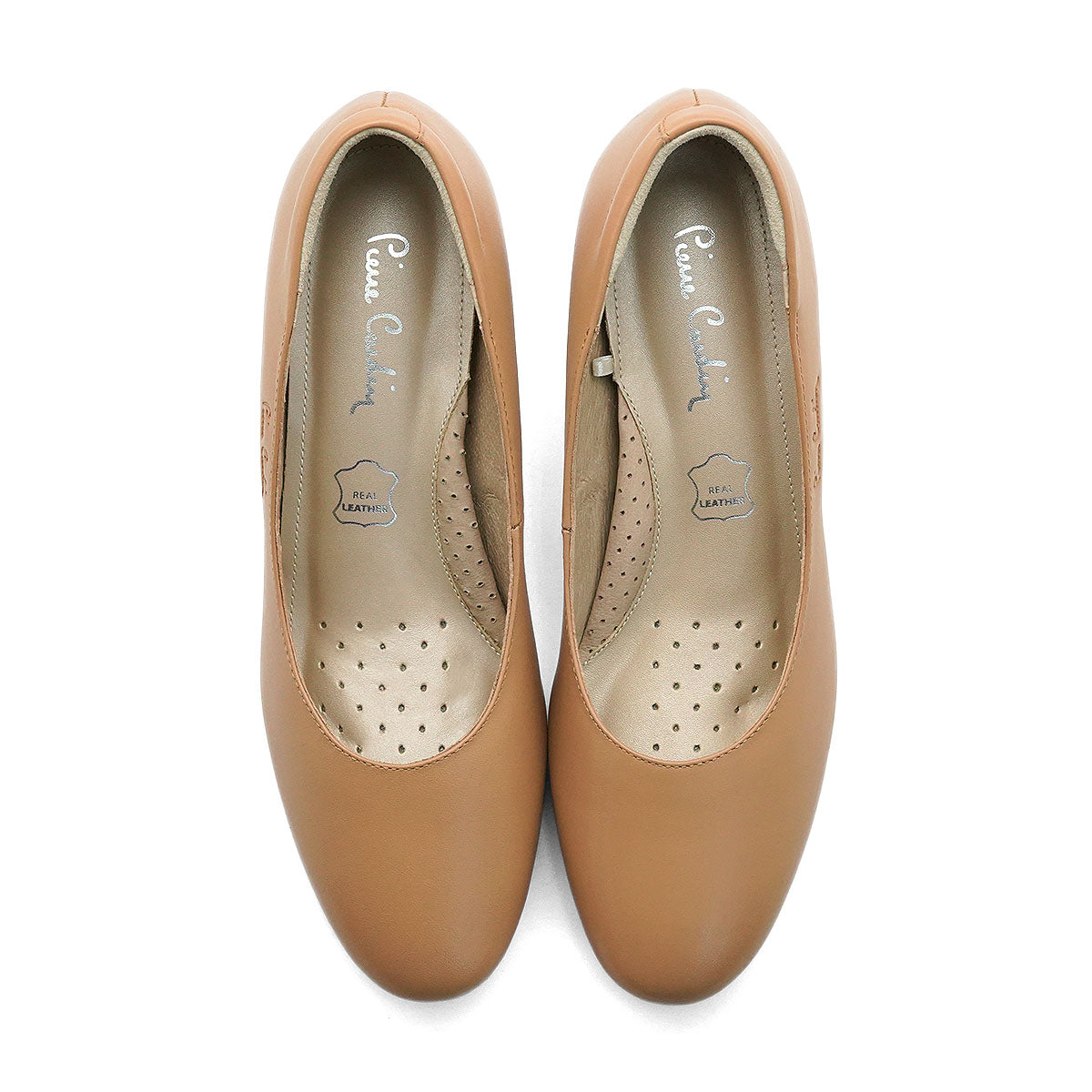 Pierre Cardin အမျိုးသမီး ဒေါက်မြင့်ဖိနပ်၊ နူးညံ့ပြီး သက်တောင့်သက်သာရှိသော သားရေစစ်စစ်၊ အနက်ရောင်၊ မော်ဒယ် 26WD422