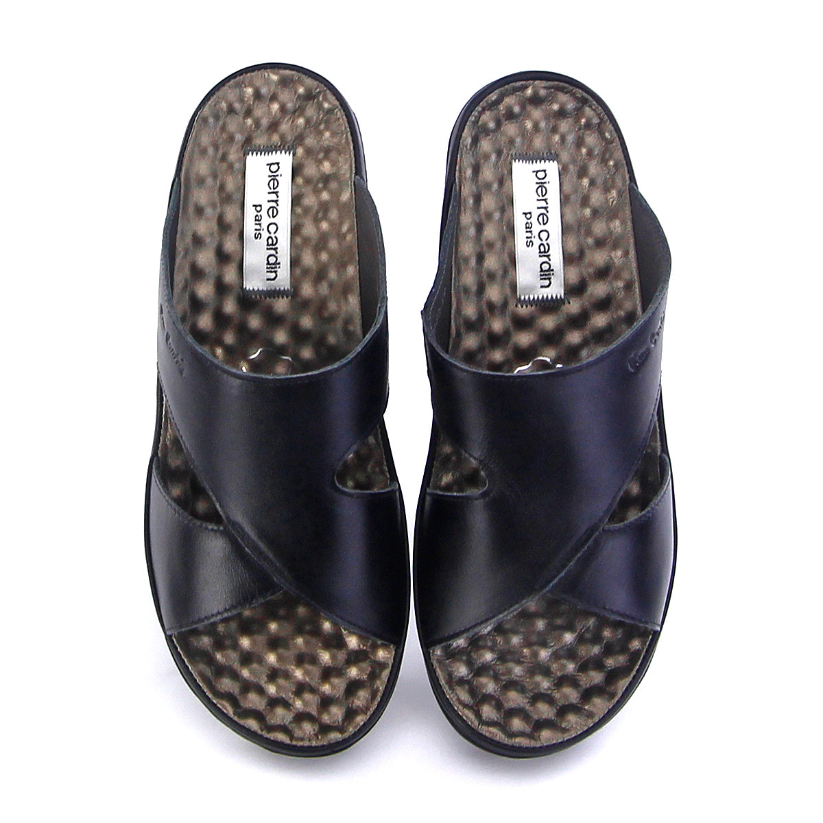 Pierre Cardin အမျိုးသမီးခြေနင်း၊ စစ်မှန်သောသားရေ၊ နူးညံ့ပြီး သက်တောင့်သက်သာရှိသော၊ ကြိုးများပါသော၊ အဖြူရောင်၊ မော်ဒယ် 26SS409