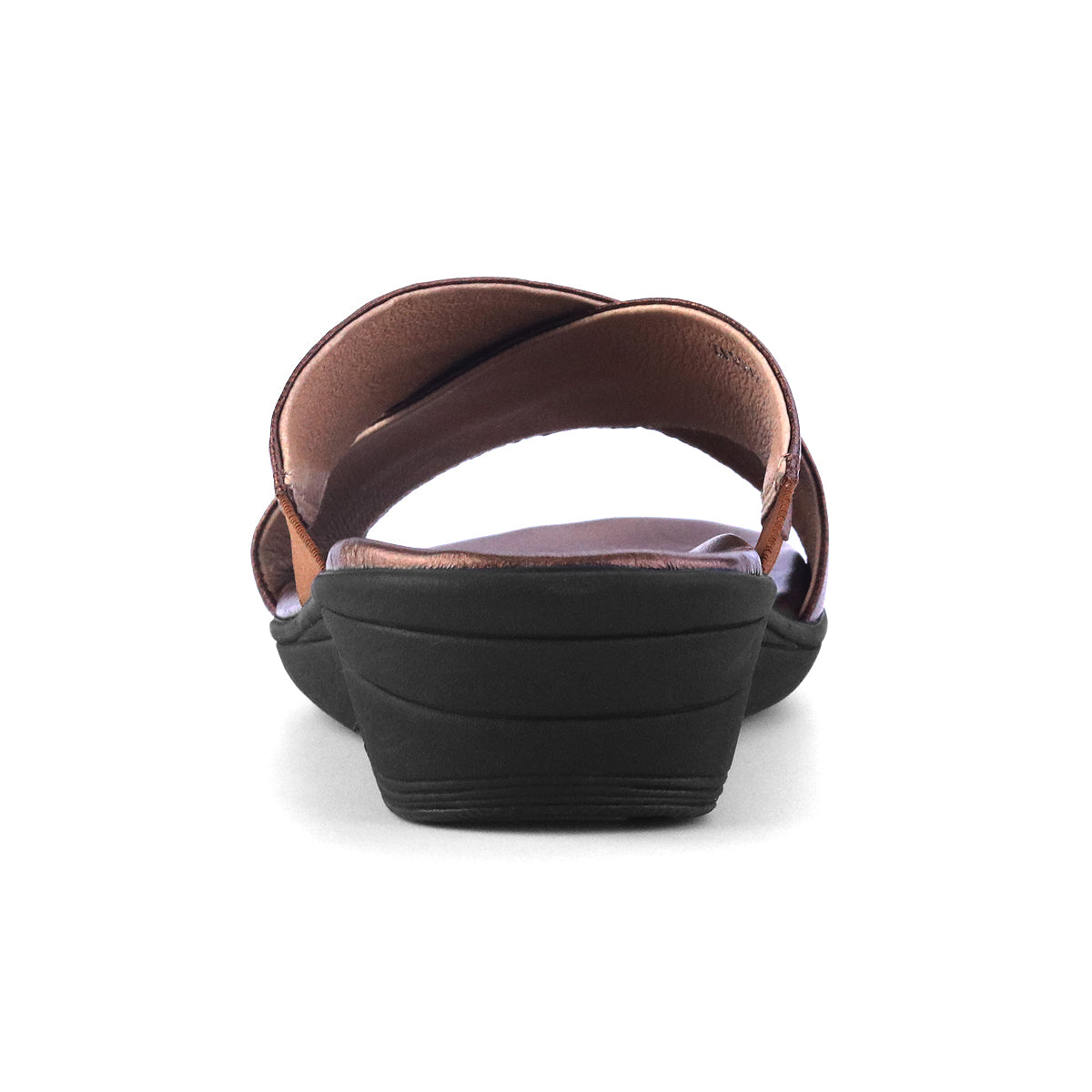 รองเท้าแตะผู้หญิง Pierre Cardin รองเท้าหนังแท้ ดีไซน์สายคาดไขว้ สวมใส่สบาย รุ่น 27SS437