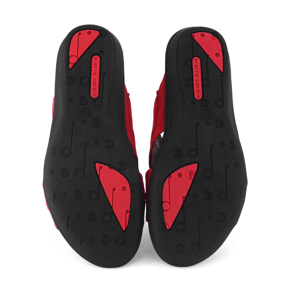 รองเท้าแตะผู้หญิง Pierre Cardin รองเท้าหนังแท้ ดีไซน์สายคาดไขว้ สวมใส่สบาย รุ่น 27SS437