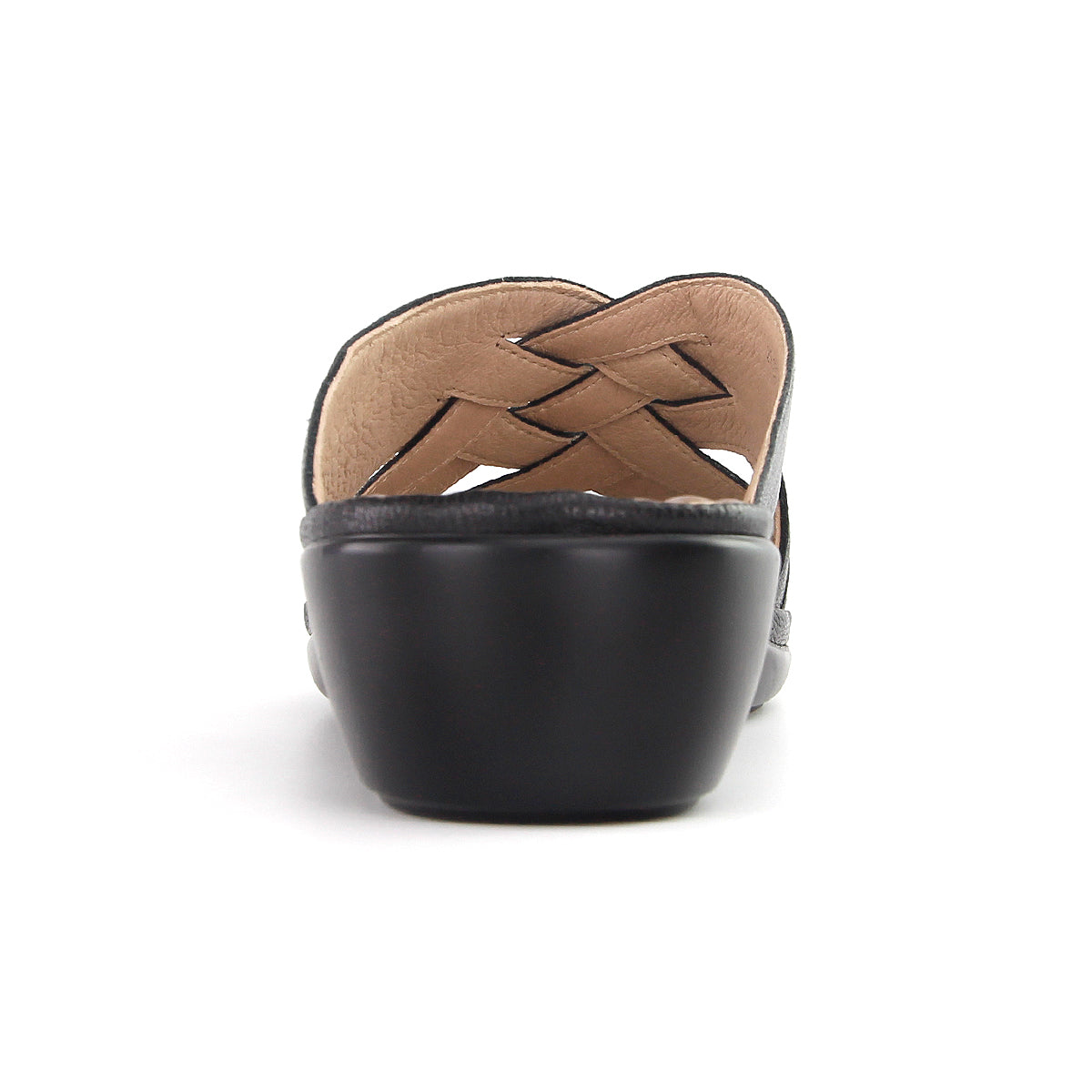 Pierre Cardin รองเท้าผู้หญิง รองเท้าแตะแบบลำลองหญิง รองเท้าส้นแบนแบบรัดส้น นุ่มสบาย ผลิตจากหนังแท้ ไซส์ 28SS158