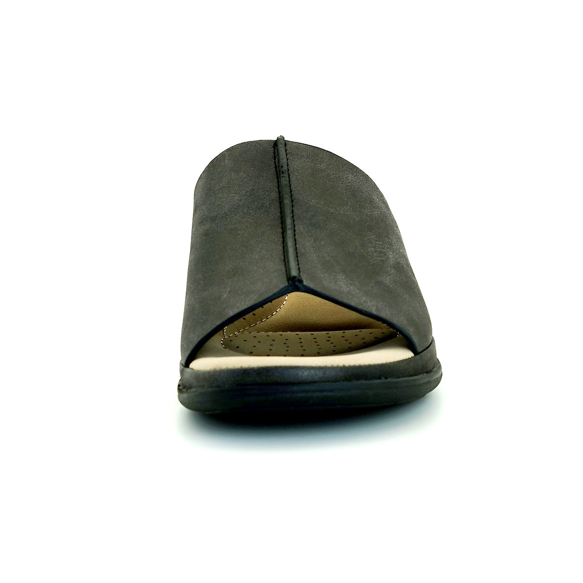 Pierre Cardin รองเท้าผู้หญิง รองเท้าแตะ รองเท้าแตะเพื่อสุขภาพ นุ่มสบาย ผลิตจากหนังแท้ สีฟ้า รุ่น 53BS150