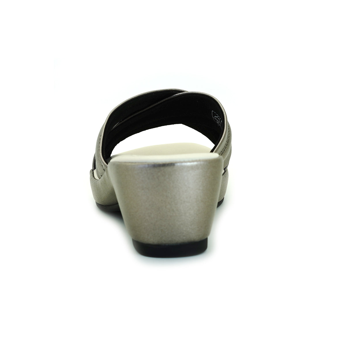 Pierre Cardin รองเท้าผู้หญิง รองเท้าแตะ รองเท้าแตะเพื่อสุขภาพ นุ่มสบาย ผลิตจากหนังแท้ สีเทา รุ่น 53BS151