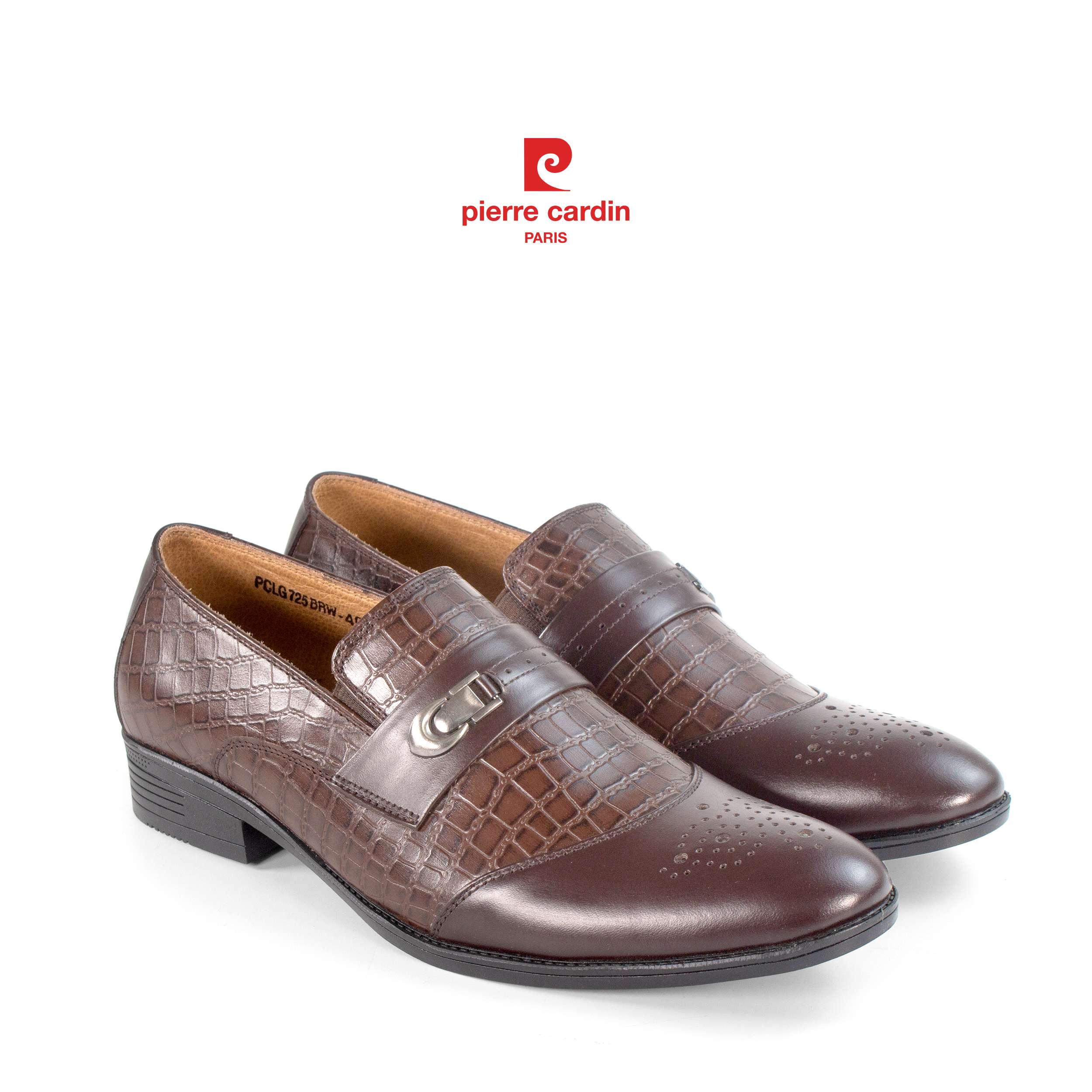 รองเท้าโลฟเฟอร์หัวเข็มขัด Pierre Cardin - PCMFWLG 725
