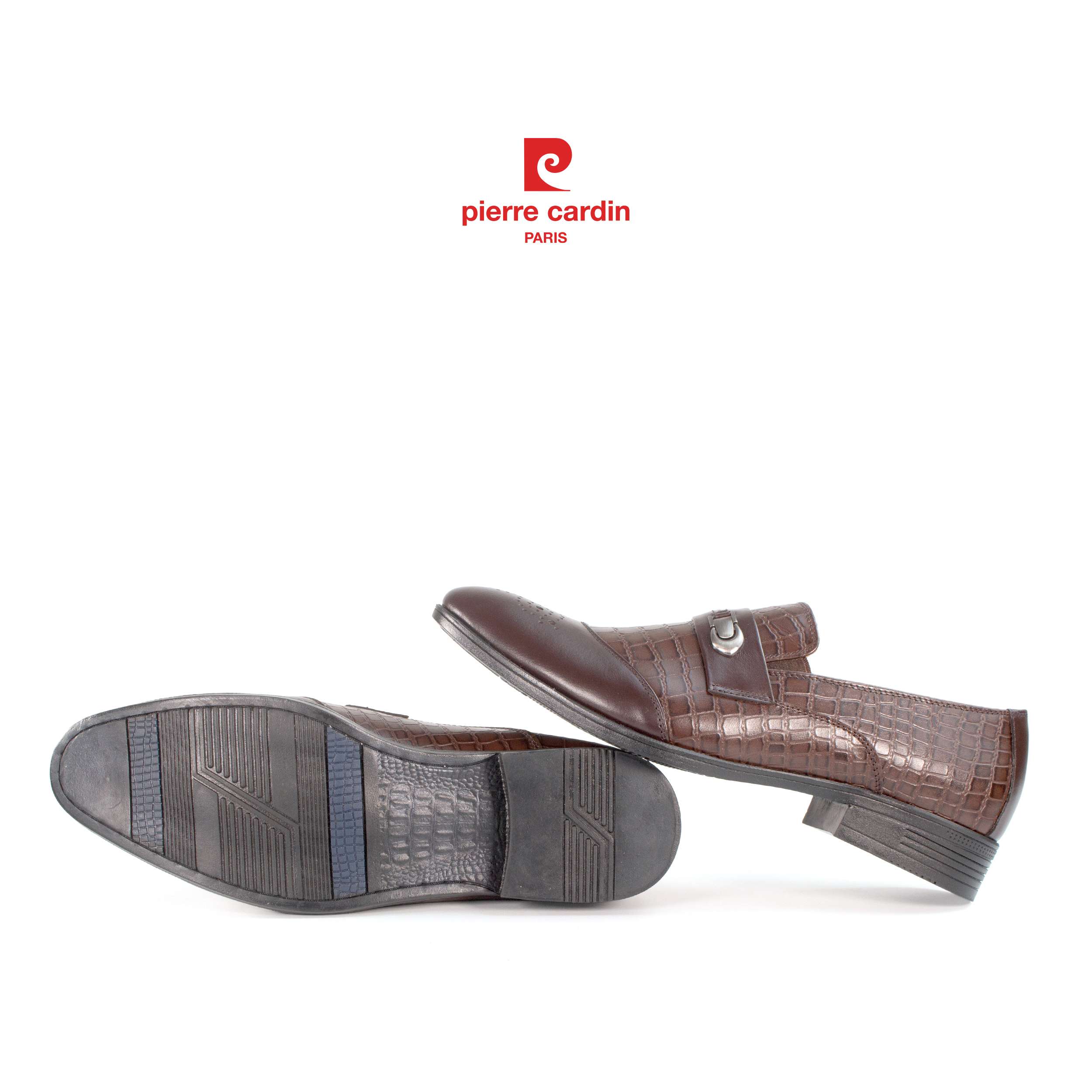 รองเท้าโลฟเฟอร์หัวเข็มขัด Pierre Cardin - PCMFWLG 725
