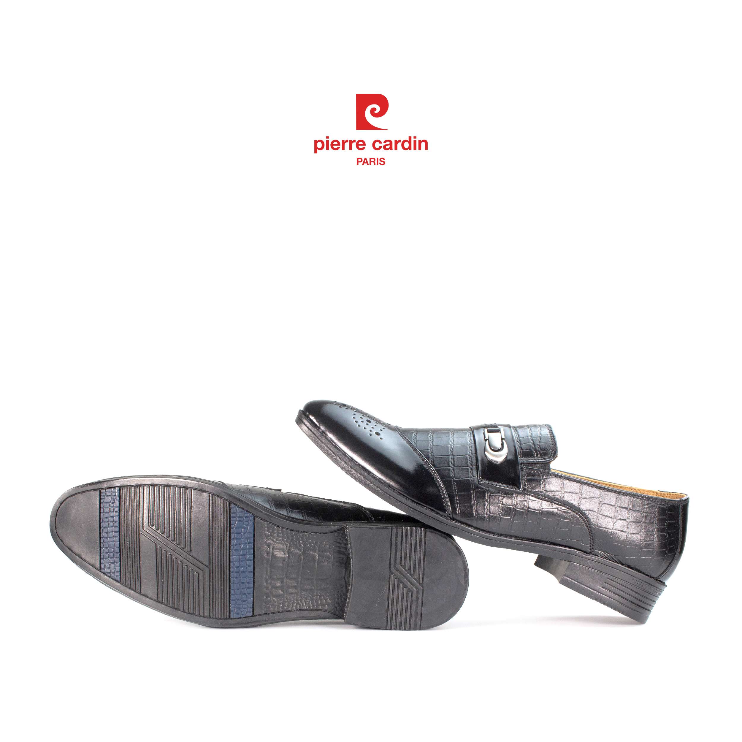 รองเท้าโลฟเฟอร์หัวเข็มขัด Pierre Cardin - PCMFWLG 725