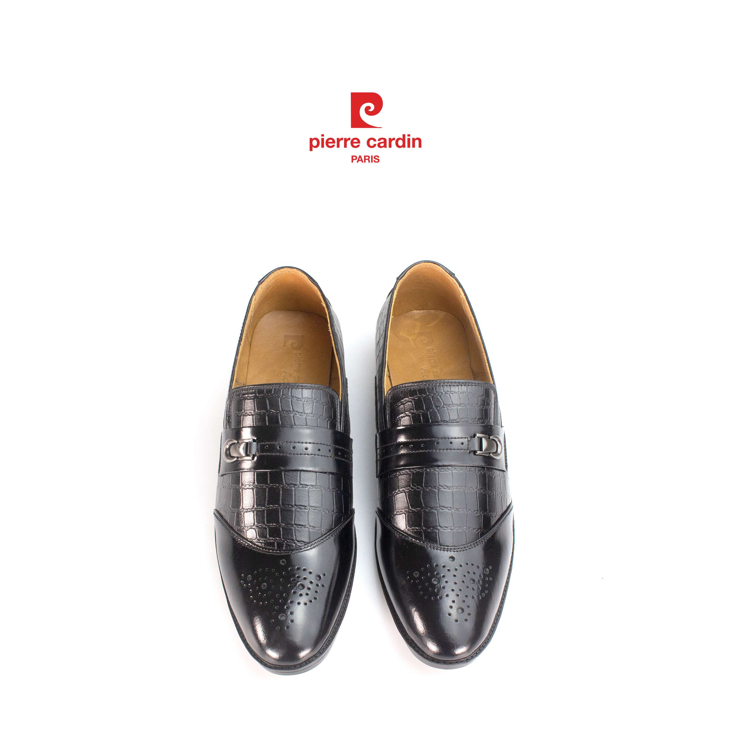 รองเท้าโลฟเฟอร์หัวเข็มขัด Pierre Cardin - PCMFWLG 725