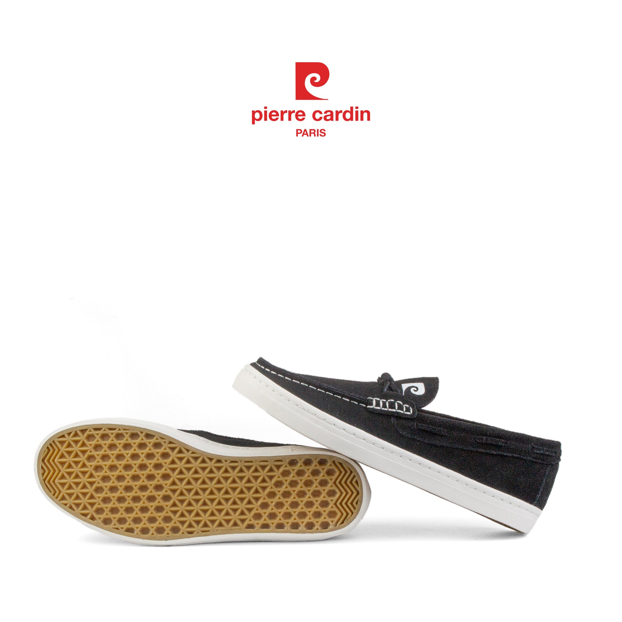 Pierre Cardin Suede-leather Moccasins Shoes - PCMFWL 908