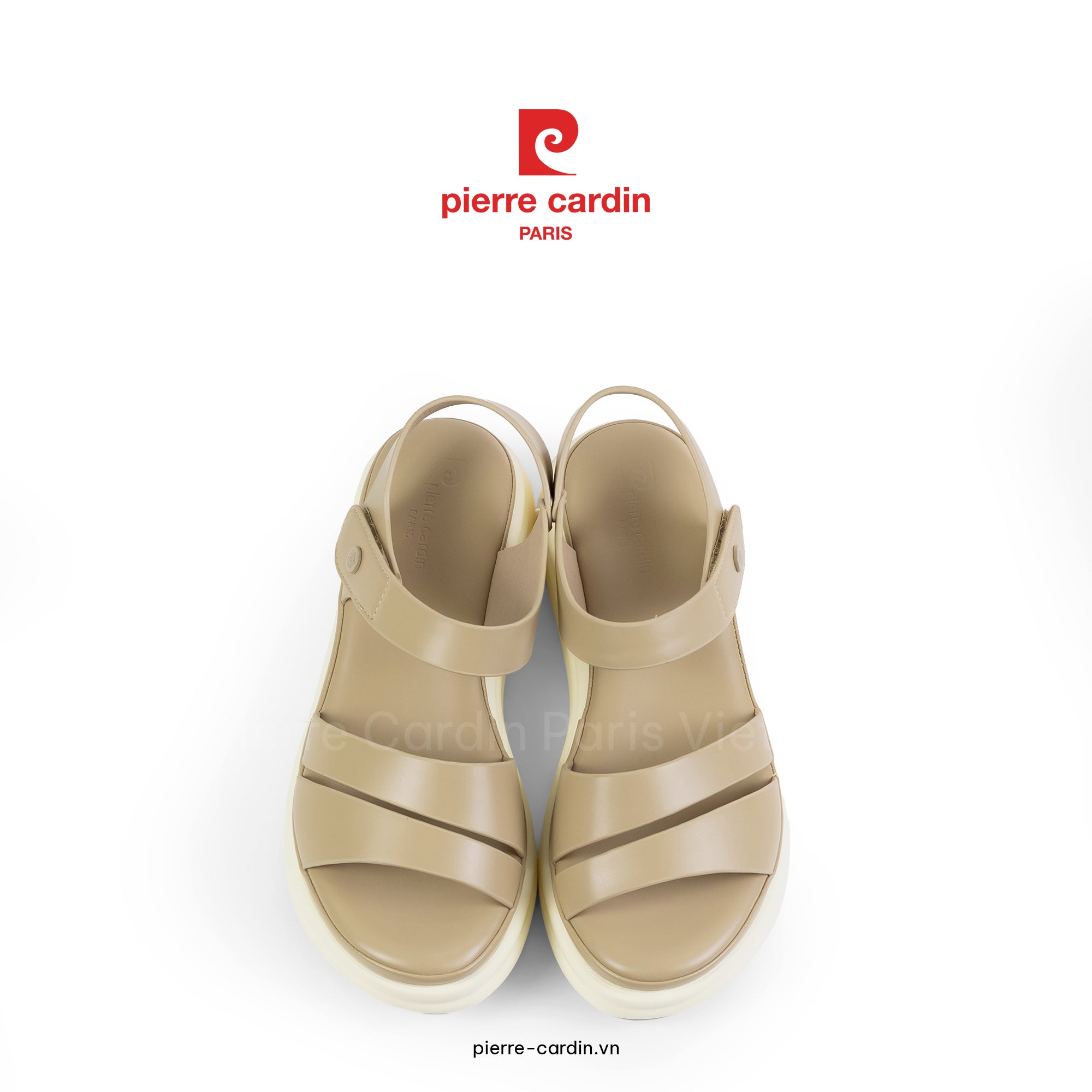 รองเท้าแตะส้นสูง Comfort Pierre Cardin - PCWFWSH 256 (+5cm)