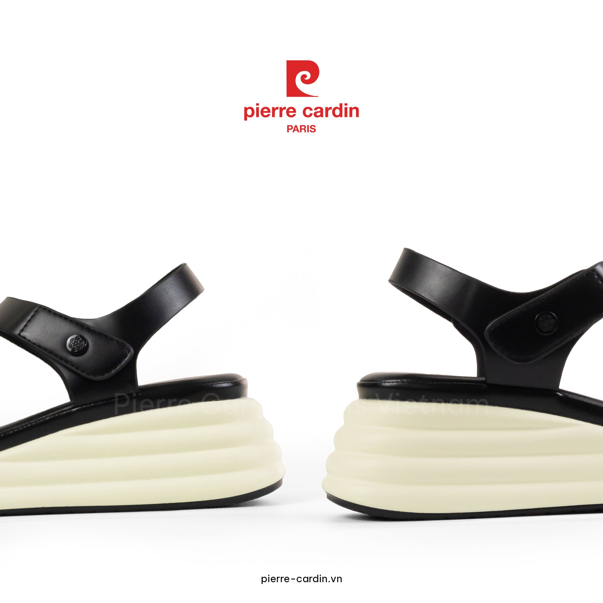 รองเท้าแตะส้นสูง Comfort Pierre Cardin - PCWFWSH 256 (+5cm)