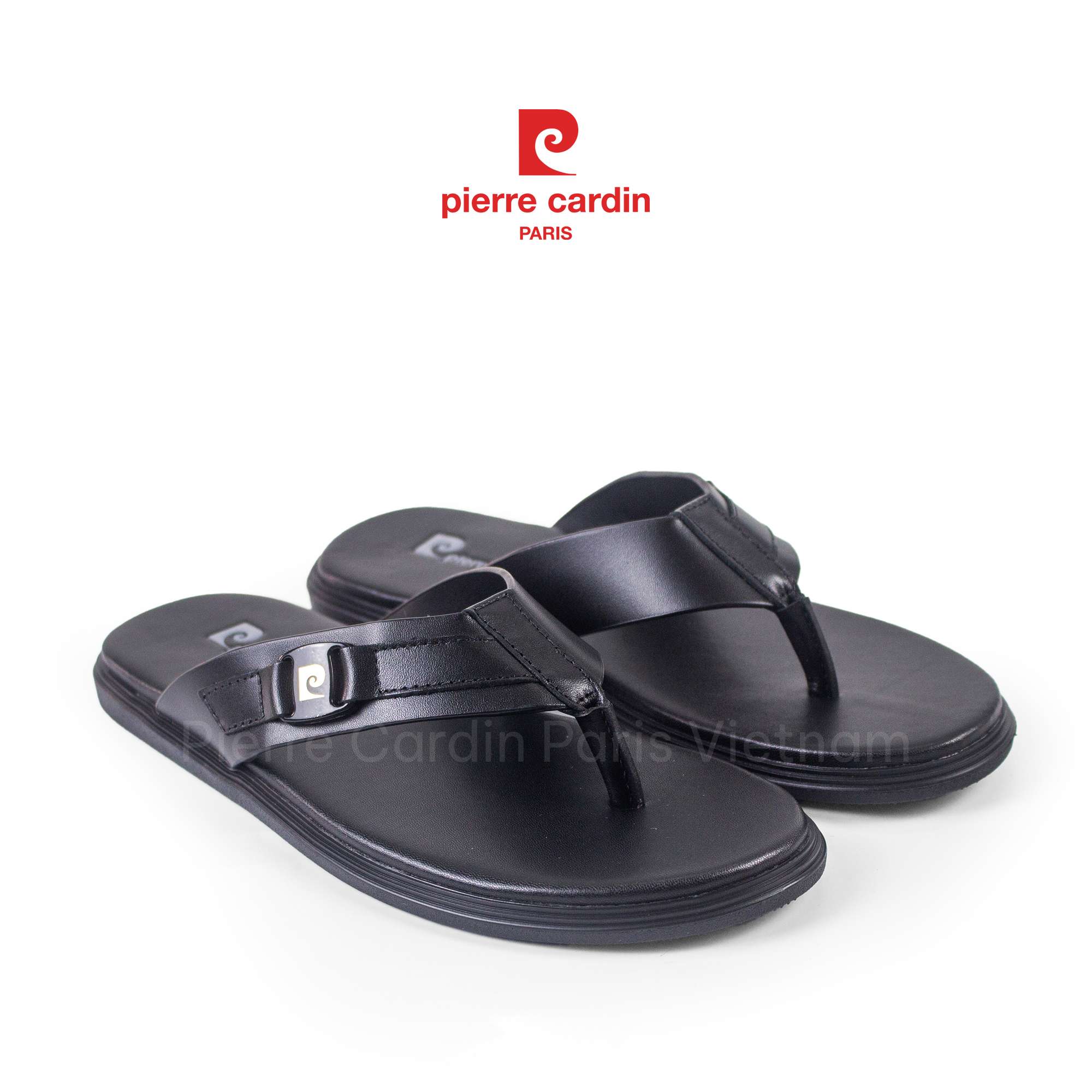 รองเท้าแตะหนังผู้ชายพรีเมียม Pierre Cardin - PCMFWLI 160