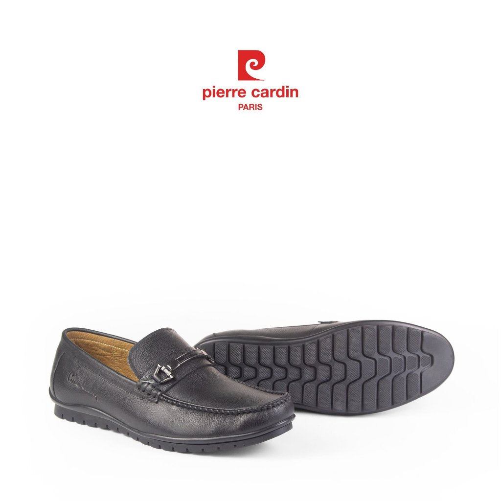 รองเท้าหนัง Loafer Pierre Cardin ฝรั่งเศส หนังวัวพรีเมียม พื้นยางกันลื่น ระบายอากาศได้ดี รุ่น 785