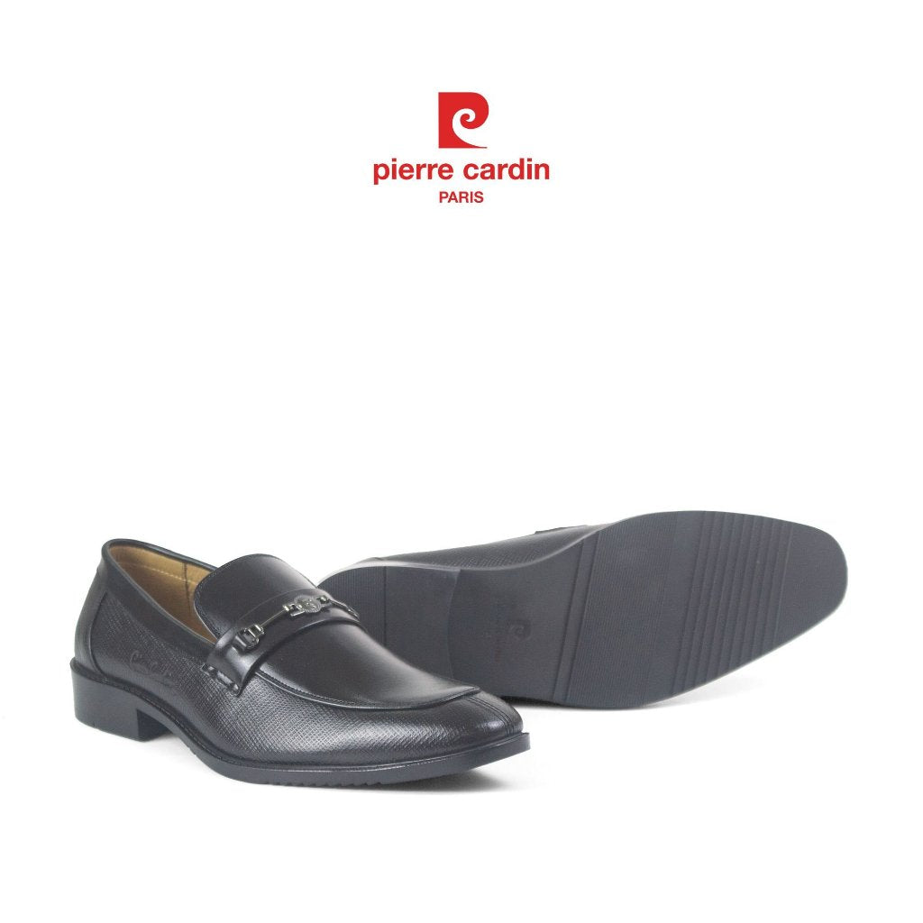 รองเท้าหนังผู้ชาย Pierre Cardin รุ่น Loafer มีตัวล็อคแฟชั่น หนังวัวแท้พรีเมียม 793