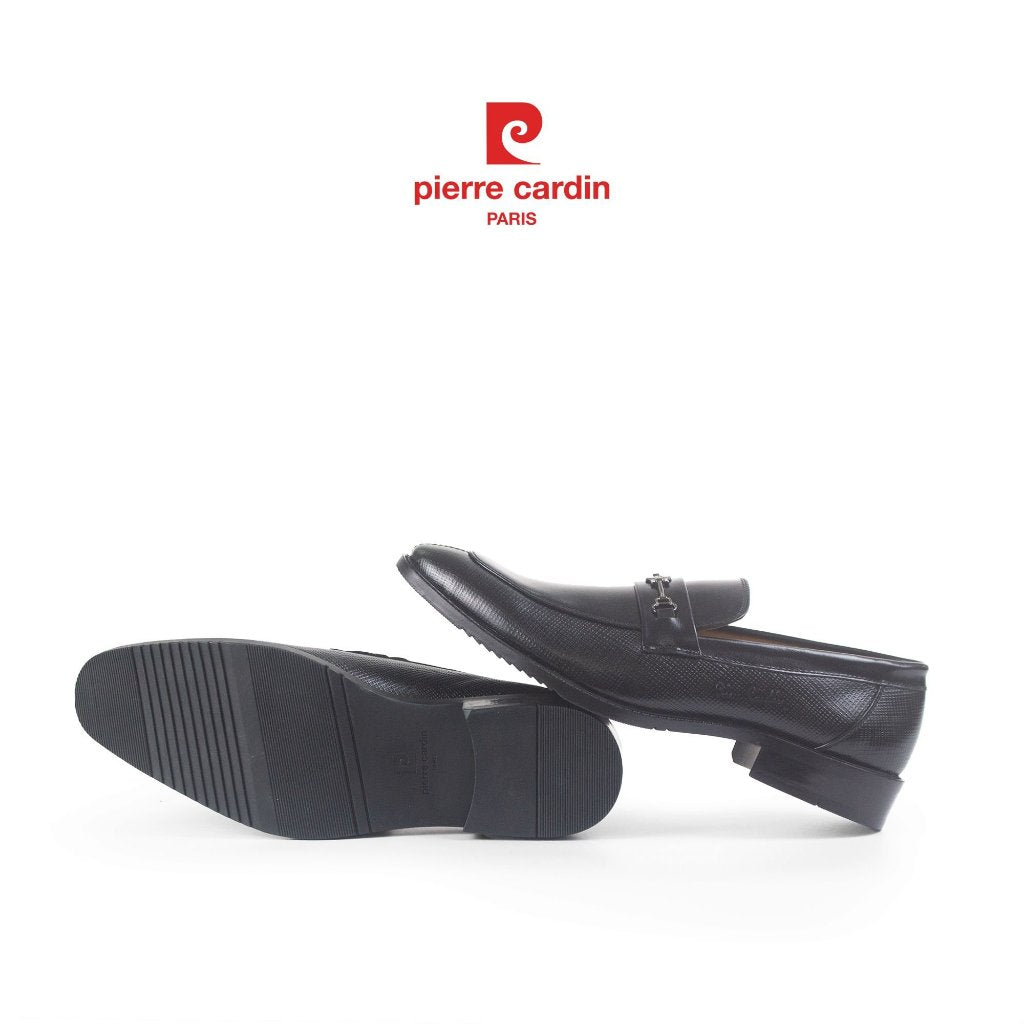 รองเท้าหนังผู้ชาย Pierre Cardin รุ่น Loafer มีตัวล็อคแฟชั่น หนังวัวแท้พรีเมียม 793