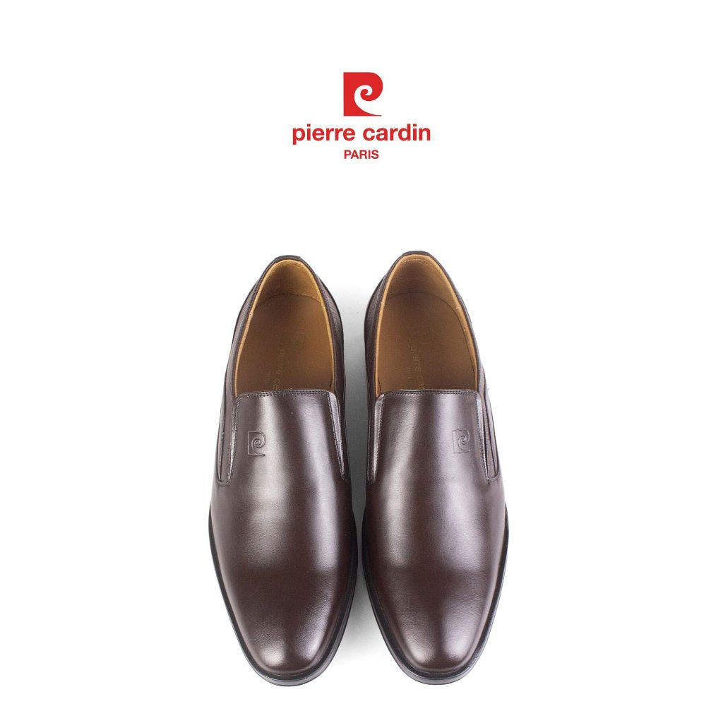 รองเท้าหนังผู้ชาย Pierre Cardin ฝรั่งเศส หนังวัวแท้ พื้นยางพรีเมียม ระบายอากาศได้ดี รุ่น 784