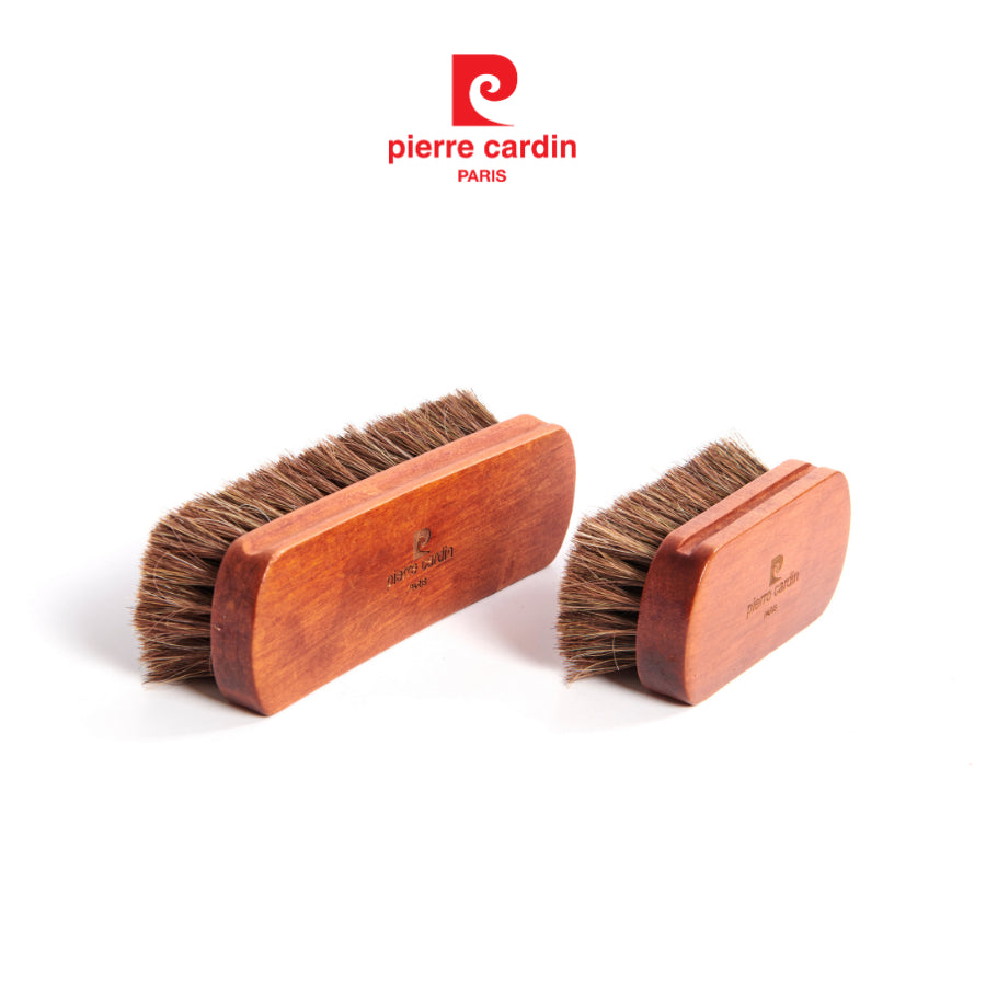 แปรงขัดรองเท้า Pierre Cardin จากฝรั่งเศส ขนาดใหญ่ สำหรับทำความสะอาดรองเท้าหนังสุภาพบุรุษและรองเท้ากีฬา รุ่น 002