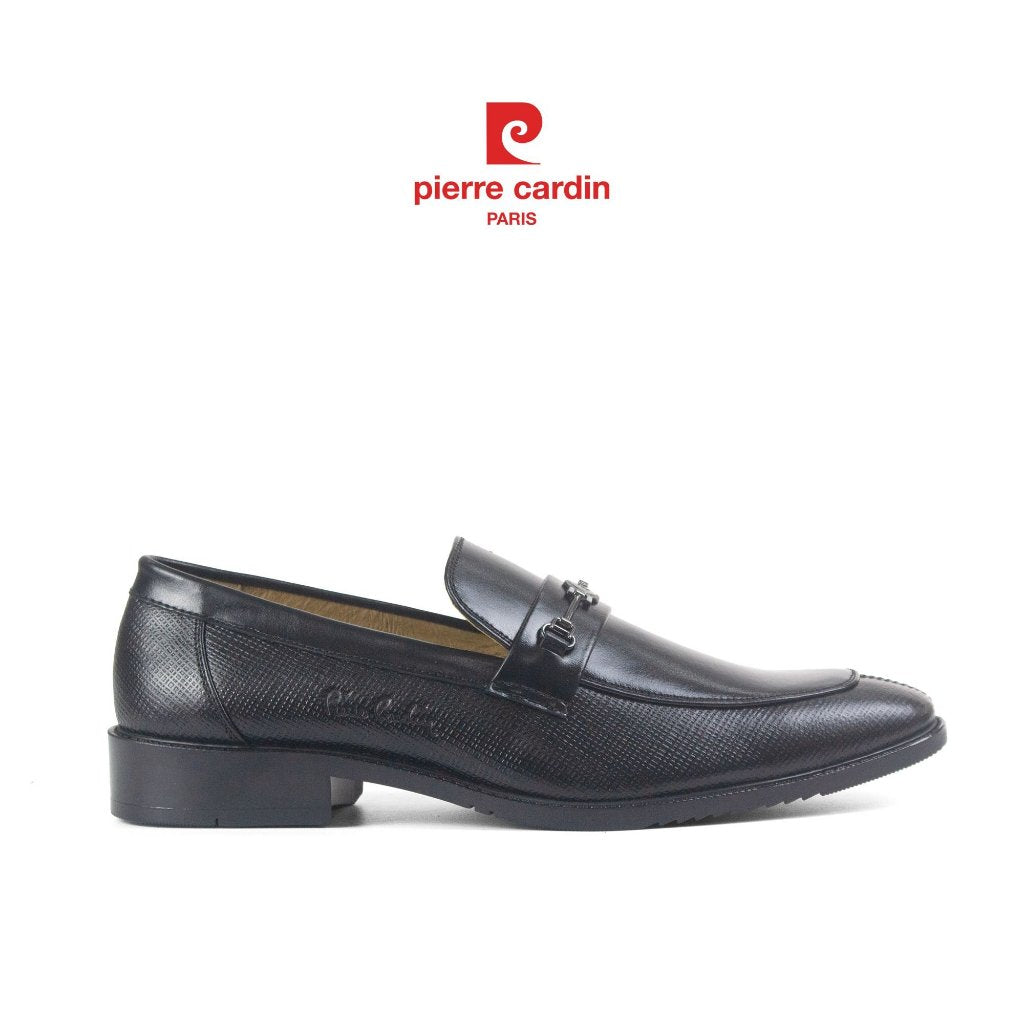 รองเท้าหนังผู้ชาย Pierre Cardin รุ่น Loafer มีตัวล็อคแฟชั่น หนังวัวแท้พรีเมียม 793