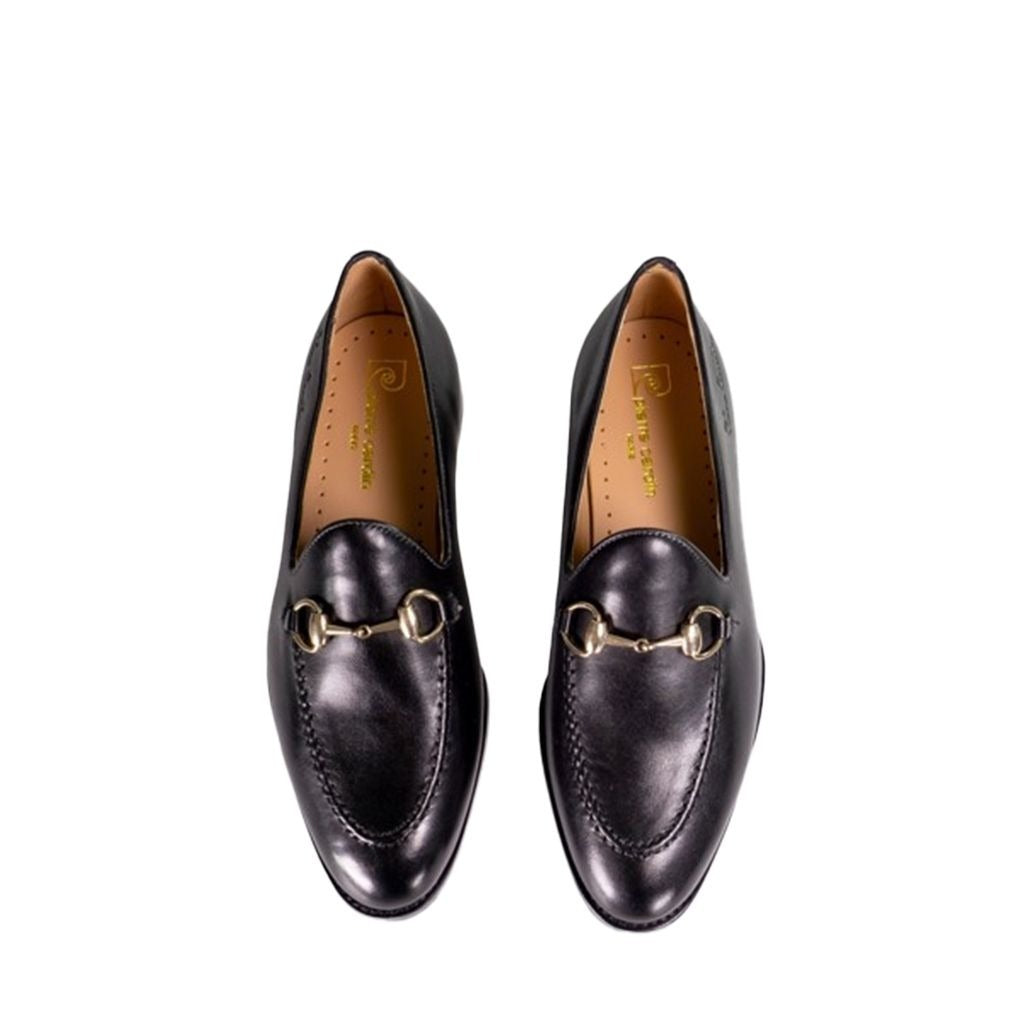 รองเท้าหนังผู้ชาย Pierre Cardin Loafer หนังวัวแท้พรีเมียม เย็บ McKay หรูหรา รุ่น 358