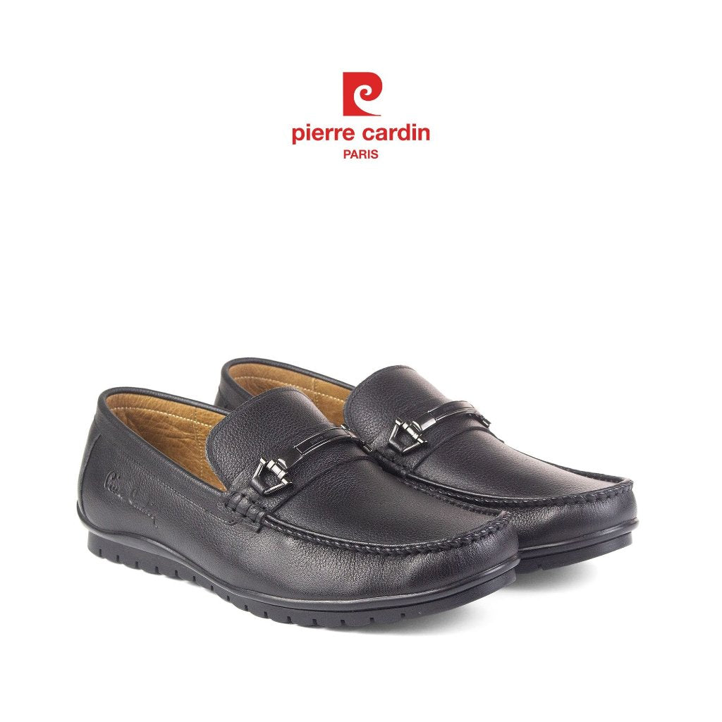 รองเท้าหนัง Loafer Pierre Cardin ฝรั่งเศส หนังวัวพรีเมียม พื้นยางกันลื่น ระบายอากาศได้ดี รุ่น 785