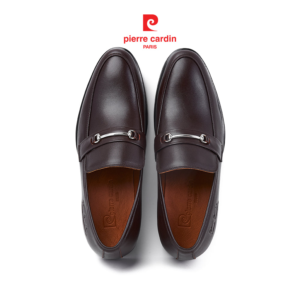 รองเท้าหนังผู้ชาย Pierre Cardin หนังวัวแท้พรีเมียม รุ่น Loafer หรูหรา พื้นยางกันลื่น 797