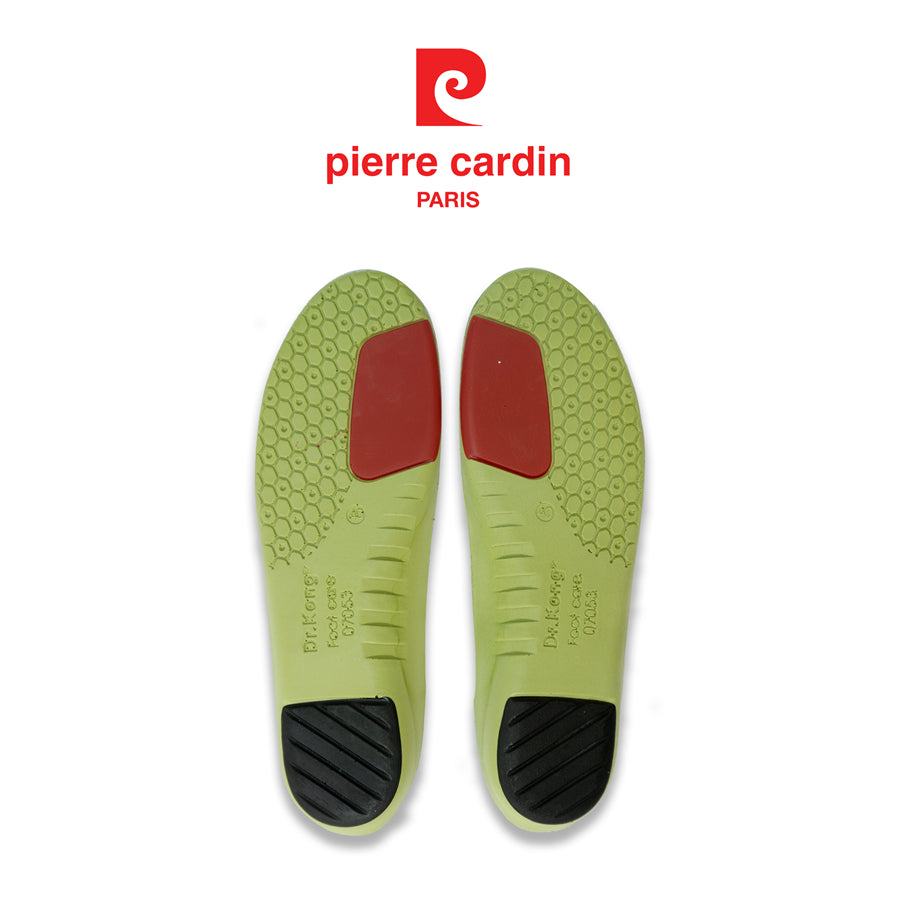 แผ่นรองสุขภาพ Pierre Cardin จากฝรั่งเศส สำหรับเท้าแบน ใช้ได้กับรองเท้าหนังสุภาพบุรุษ รุ่น 003 - สินค้าของแท้
