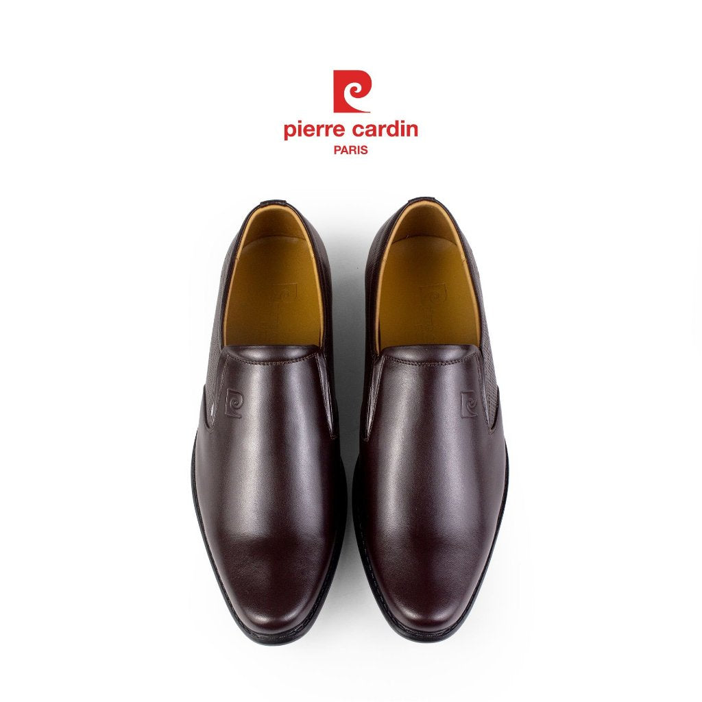 รองเท้าหนัง Loafer ผู้ชาย Pierre Cardin ฝรั่งเศส หนังวัวพรีเมียม พื้นยางกันลื่น ดีไซน์สุภาพหรูหรา รุ่น 781