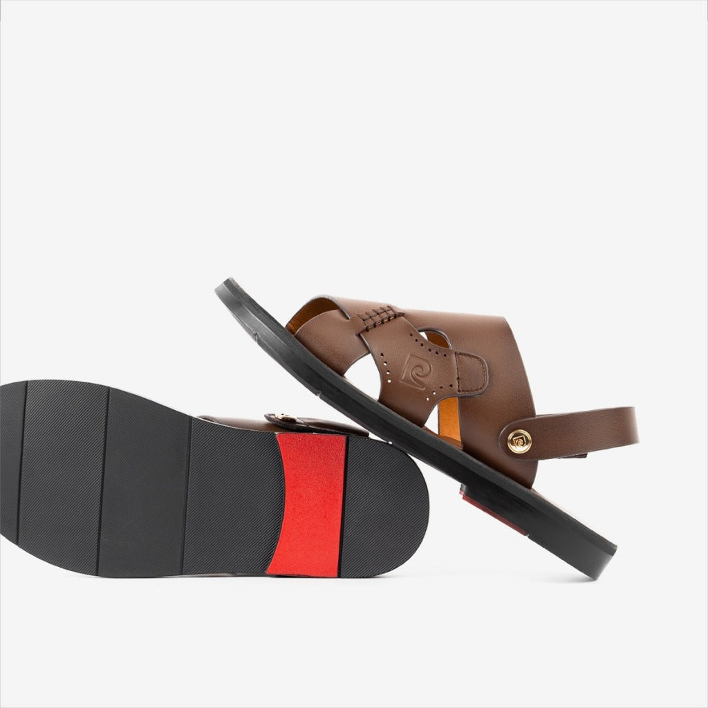 รองเท้าแตะผู้ชาย Pierre Cardin หนังแท้ นำเข้า กันกลิ่นเท้า 147