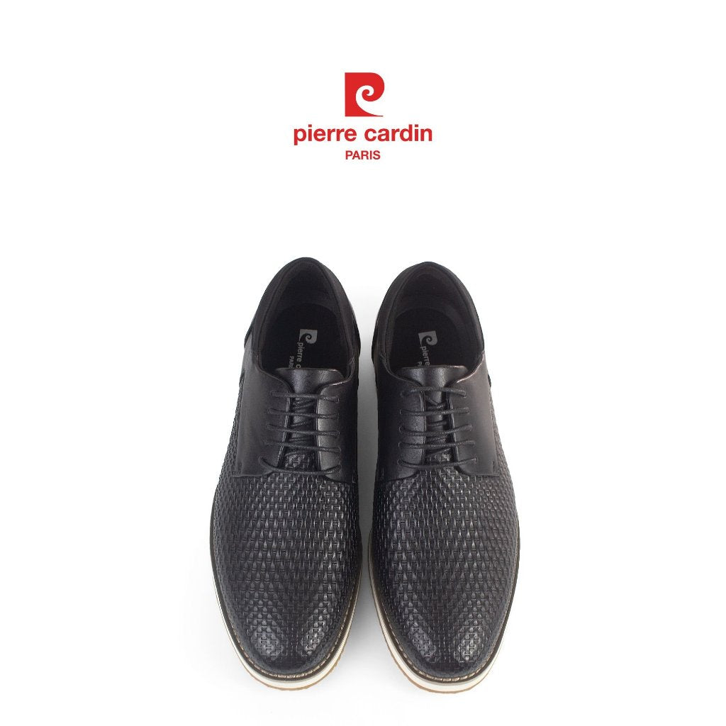 รองเท้าแฟชั่นทรง Derby Pierre Cardin หนังวัวแท้ พื้นยางน้ำหนักเบา นุ่มสบาย ระบายอากาศดี รุ่น 789