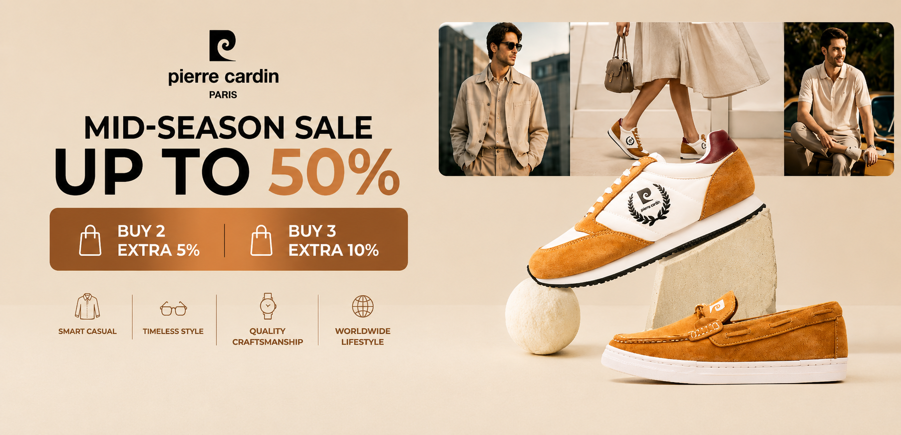 MID-SEASON SALE 2026: รองเท้าพรีเมียมสไตล์ Smart Casual ที่คนเมืองกำลังมองหา