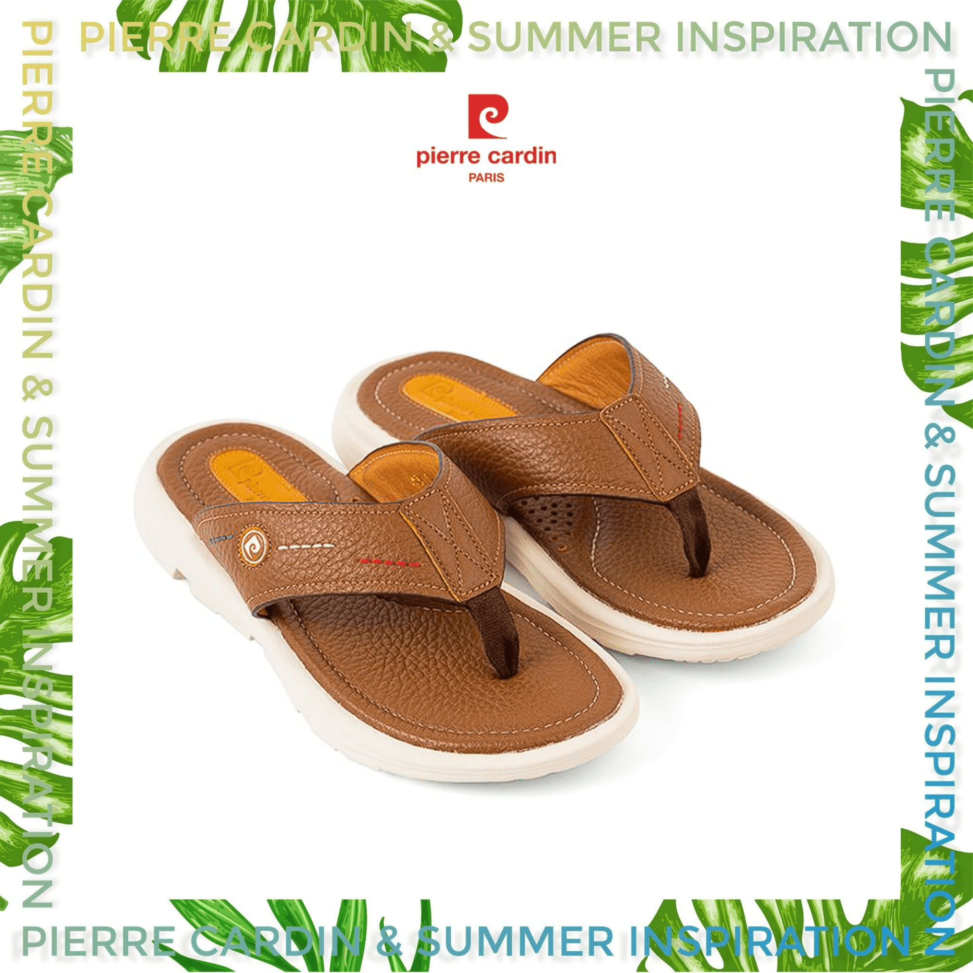Pierre Cardin အမျိုးသားအပူပိုင်းခြေညှပ်ဖိနပ် - PCMFWLG 150