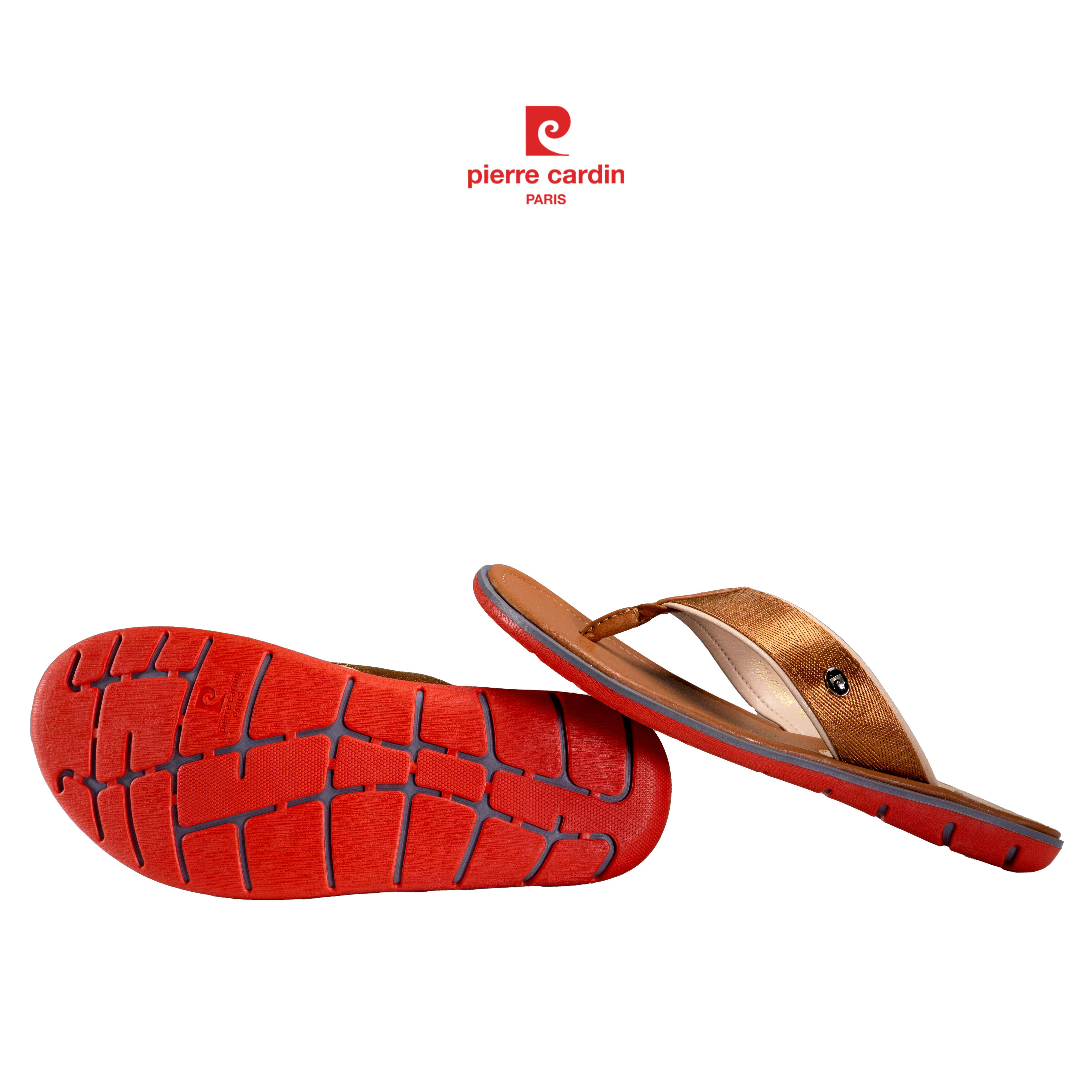 รองเท้าแตะหนังพรีเมียม Pierre Cardin - PCMFWSG 151