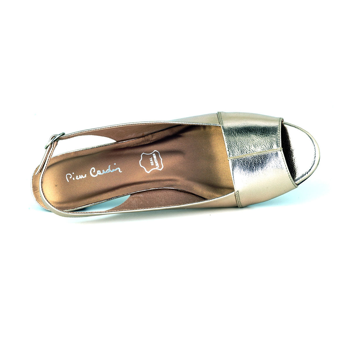 Pierre Cardin အမျိုးသမီးဖိနပ်များ၊ ဒေါက်မြင့်ဖိနပ်များ၊ ခြေချောင်းများပွင့်သော ဒေါက်မြင့်ဖိနပ်များ၊ နူးညံ့ပြီး သက်တောင့်သက်သာရှိသော၊ စစ်မှန်သောသားရေဖြင့် ပြုလုပ်ထားသည့် အရွယ်အစား 20WS236 