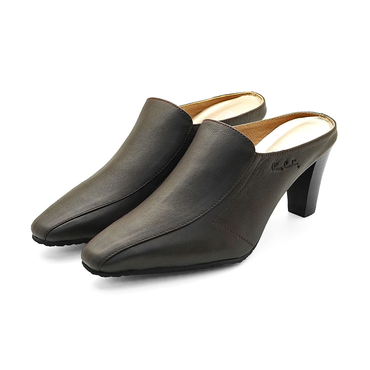 Pierre Cardin မူဆယ် အနီရောင် ဒေါက်မြင့်ဖိနပ် မော်ဒယ် 23SC302