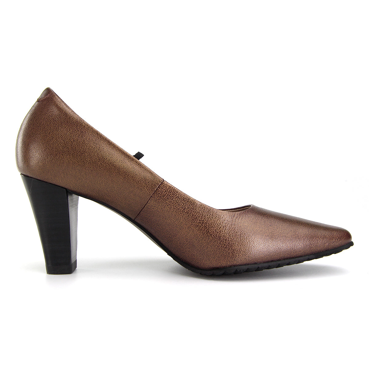 Pierre Cardin အမျိုးသမီး ဒေါက်မြင့်ဖိနပ် Pumps၊ နူးညံ့ပြီး သက်တောင့်သက်သာရှိသော၊ စစ်မှန်သောသားရေ၊ ကြေးရွှေရောင်၊ အရွယ်အစား 23WD314