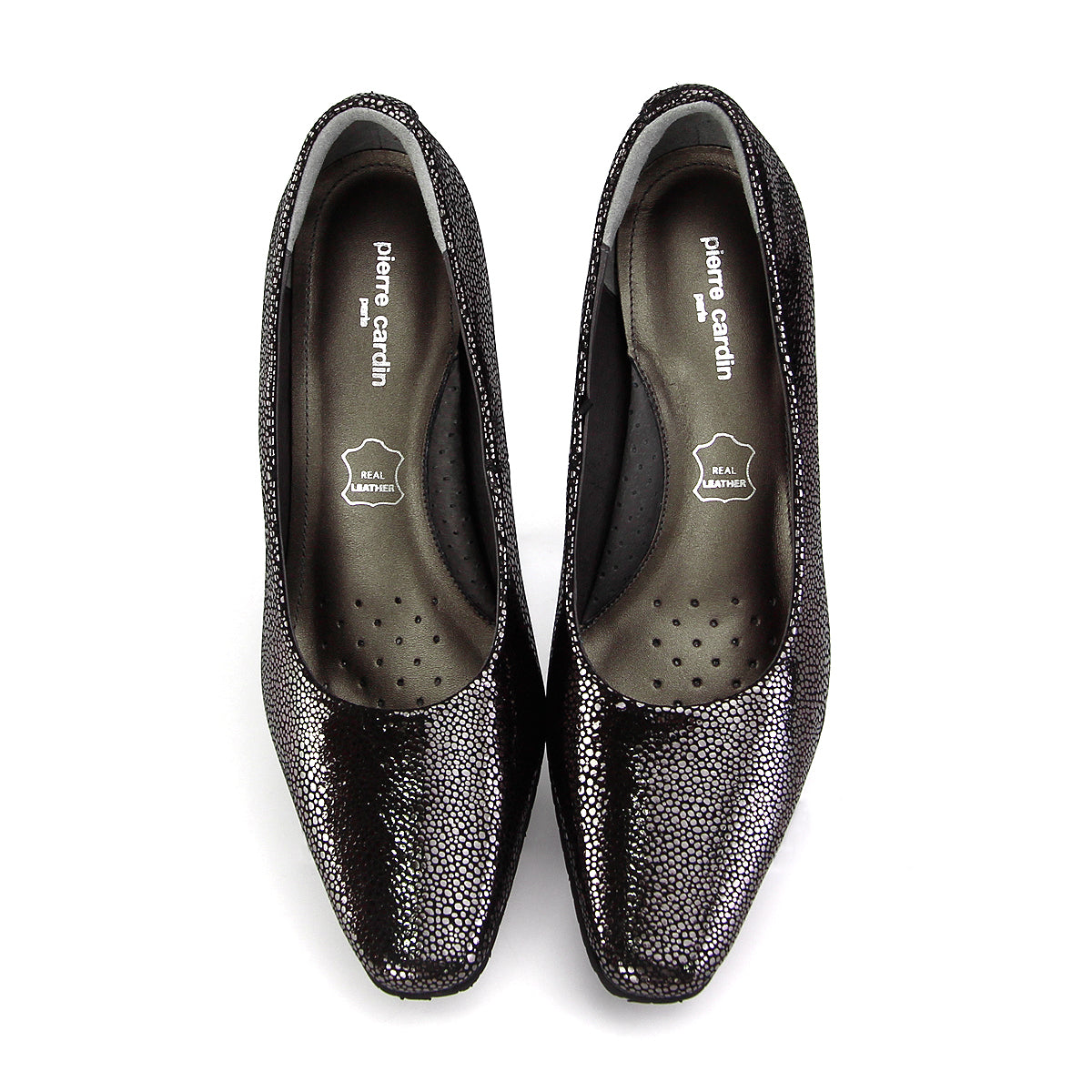 Pierre Cardin အမျိုးသမီး ဒေါက်မြင့်ဖိနပ် Pumps၊ နူးညံ့ပြီး သက်တောင့်သက်သာရှိသော၊ စစ်မှန်သောသားရေ၊ ကြေးရွှေရောင်၊ အရွယ်အစား 23WD314