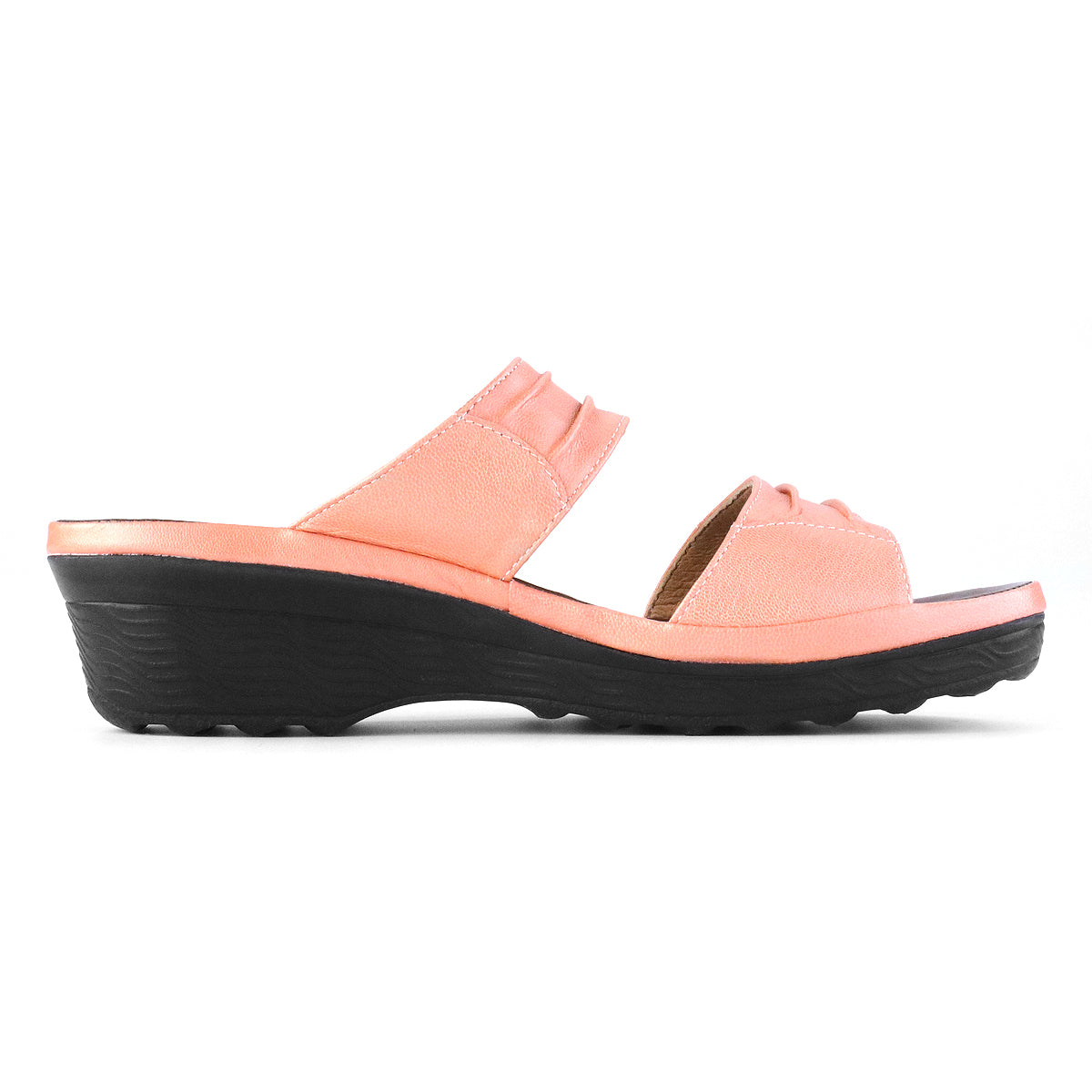 Pierre Cardin Women's Leather Wedge Sandals – Elegant Style & Supreme Comfort 24SS341
