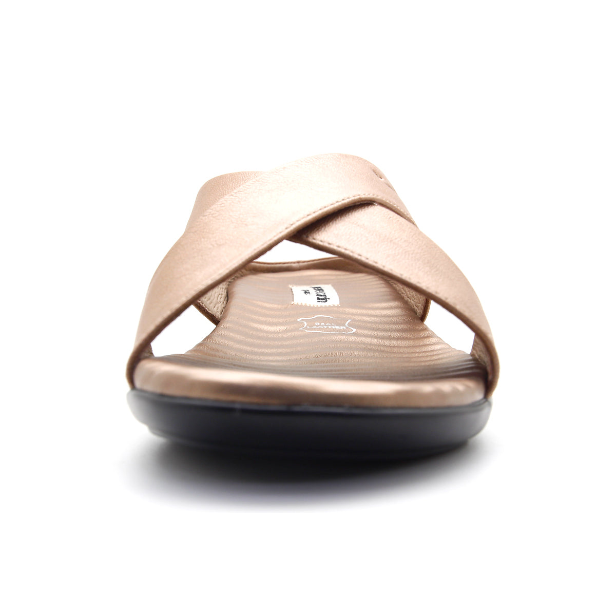 [Size 36-41] Pierre Cardin รองเท้าผู้หญิง ลำลอง ส้นแบน นุ่มสบาย ผลิตจากหนังแท้ สีดำ รุ่น 24WS362