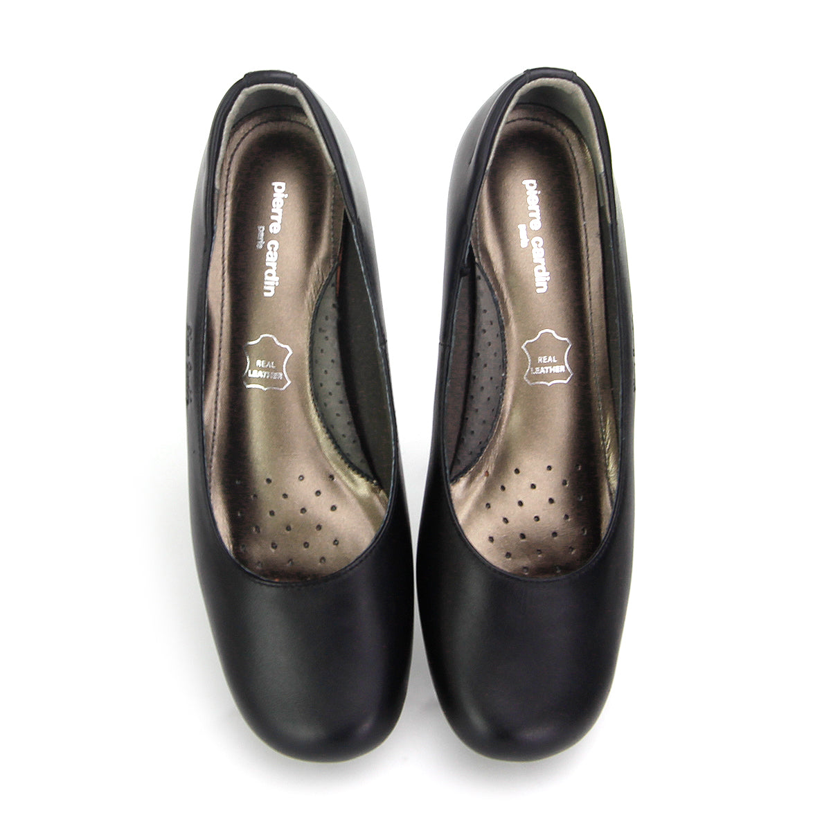 Pierre Cardin ဖိနပ်ผู้หญิง คัทชู สบาย ผลิตจากหนังแท้ รุ่น 25SD380 