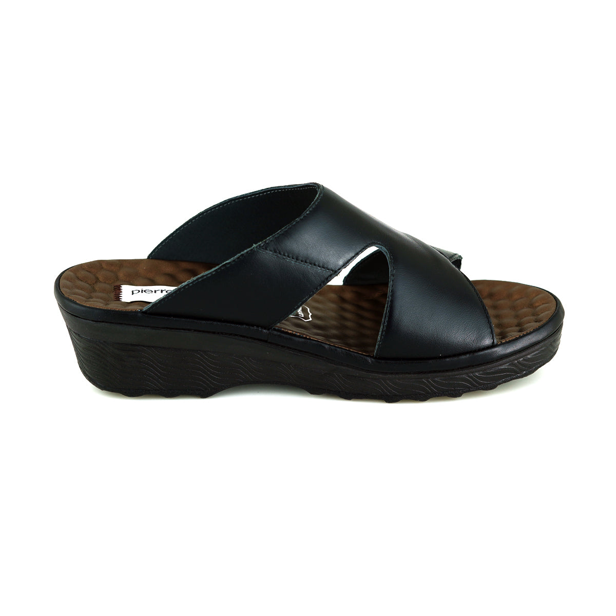 Pierre Cardin အမျိုးသမီးခြေနင်း၊ စစ်မှန်သောသားရေ၊ နူးညံ့ပြီး သက်တောင့်သက်သာရှိသော၊ ကြိုးများပါသော၊ အဖြူရောင်၊ မော်ဒယ် 26SS409 